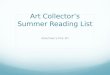 Art Collectors Summer Reading List by Ackermans Fine Art