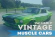 Valuable Vintage Muscle Cars