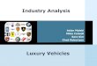 Industry Analysis - Luxury Vehicles