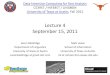 Lecture 4: Data-Intensive Computing for Text Analysis (Fall 2011)