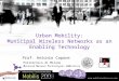Mobilis 2008 - TR1 : Urban Mobility:Municipal Wireless Networks as an Enabling Technology