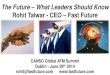 Rohit Talwar   CANSO Global ATM Summit - June 29th 2014