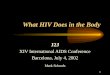 What HIV Does in the Body (Mark Schoofs)