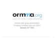 Creating ORMMA Compliant Mobile Apps