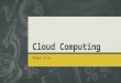 Introduction to Cloud computing and AWS services