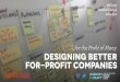 For the Profit of Many – Designing Better For-Profit Companies