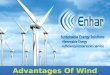 Advantages of wind energy