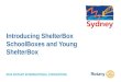 Introducing ShelterBox SchoolBoxes and Young ShelterBox