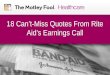 18 Can't-Miss Quotes from Rite Aids Earnings Call