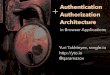 Authentication and Authorization Architecture in the MEAN Stack
