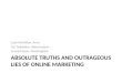 Truths and Lies of Online Marketing for Lawyers