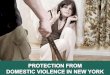 Protection from Domestic Violence in New York