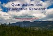Quantitative Research Read