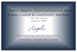 Angelic Real Estate 2014 Commercial Real Estate Capital Markets View