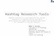 Hashtag Research Tools for Marketing
