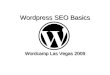 Wordpress SEO Wordcamp LV 2009