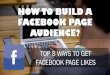 Top 8 Ways to Build your Facebook Page Audience