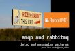Rabbitmq, amqp Intro - Messaging Patterns