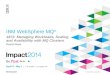 IBM WebSphere MQ: Managing Workloads, Scaling and Availability with MQ Clusters (Impact 2014)