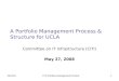 A Portfolio Management Process for UCLA