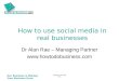 Social media for real businesses