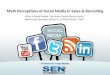 Myth Perceptions of Social Media in Sales & Recruiting - Pubcon Austin