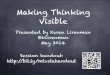 Making Thinking Visible Using iPad Apps