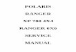Polaris Ranger XP 700 4x4 - 6x6 07 - Service Manual