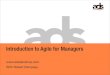 Introduction to Agile for Managers