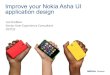 Deep dive into Nokia Asha UI design: Designing apps