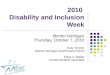 Disability and inclusion Resources for Mentoring Programs