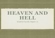 Apologetics, Kreeft chapter 12: Heaven & Hell