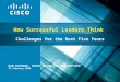 CEO Insights: How Successful Leaders Think – Five Challenges for the Next Five Years, Wim Elfrink, Cisco