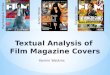 Magazine Cover Textual Analysis