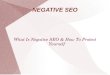 How to defend your site from Negative SEO?