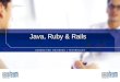 Java, Ruby & Rails