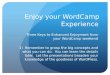 Introduction to WordPress Slides from WordCamp 2012 by Gary A. Bacon