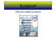 How to make a movie in Kerpoof