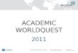 Academic WorldQuest 2011
