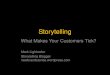 Storytelling To Create Impact Brands