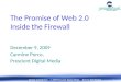 Promise Of Web 2.0 Inside The Firewall Fed Press Dec 9