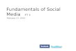 Fundamentals of Social Media (Part 2)
