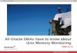 All Oracle DBAs have to know about Unix Memory Monitoring