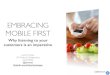Embracing Mobile First