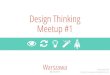 Design Thinking Meetup #1, Warsaw - A Perfect Design Team
