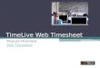 TimeLive Time Tracking Feature Tour