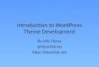 Introduction to Wordpress Theme Development