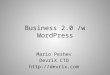 Business 2.0 with WordPress