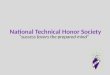 Oklahoma National Technical Honor Society