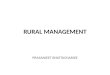 Rural Management
